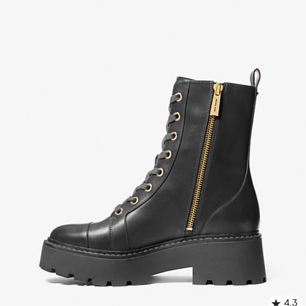 Michael Kors Black Ankle Boots - Picture 2 of 13